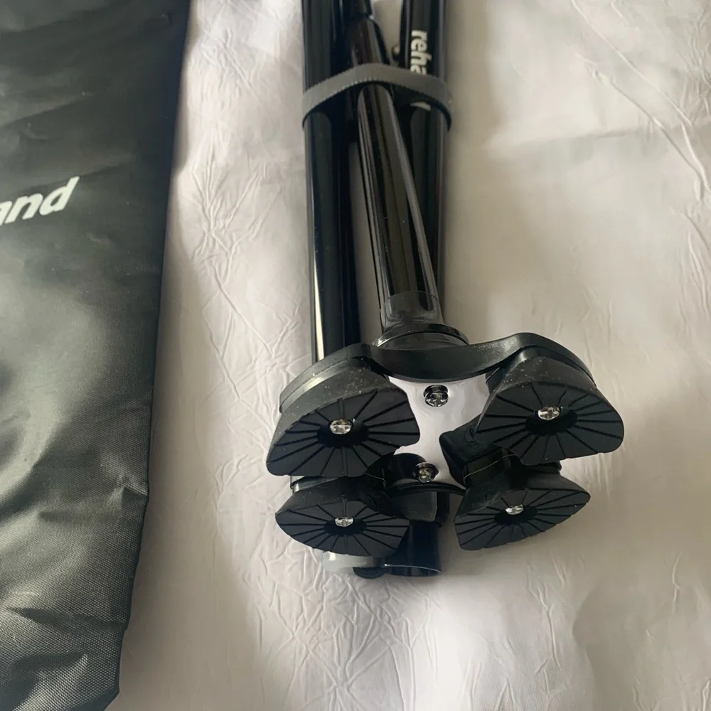 NEW Rehand Black Foldable Walking Cane